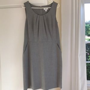 Classic Ann Taylor Loft Grey Shift